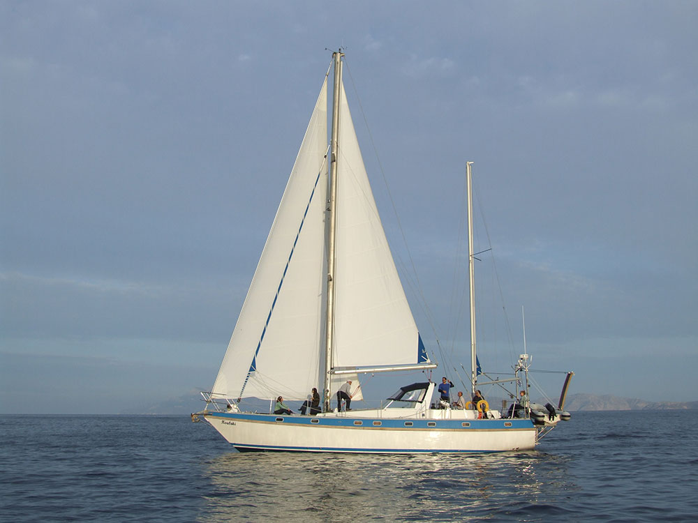 Sailing yacht Greece